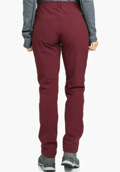 WOMEN SCHÖFFEL Trek & Hike|Pants Long<Warm & sporty hiking pants red
