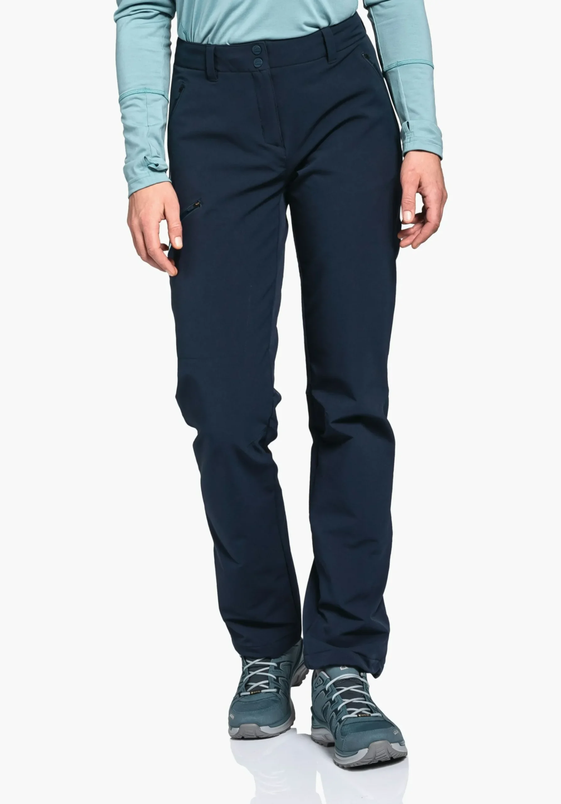 WOMEN SCHÖFFEL Trek & Hike|Pants Long<Warm & sporty hiking pants red