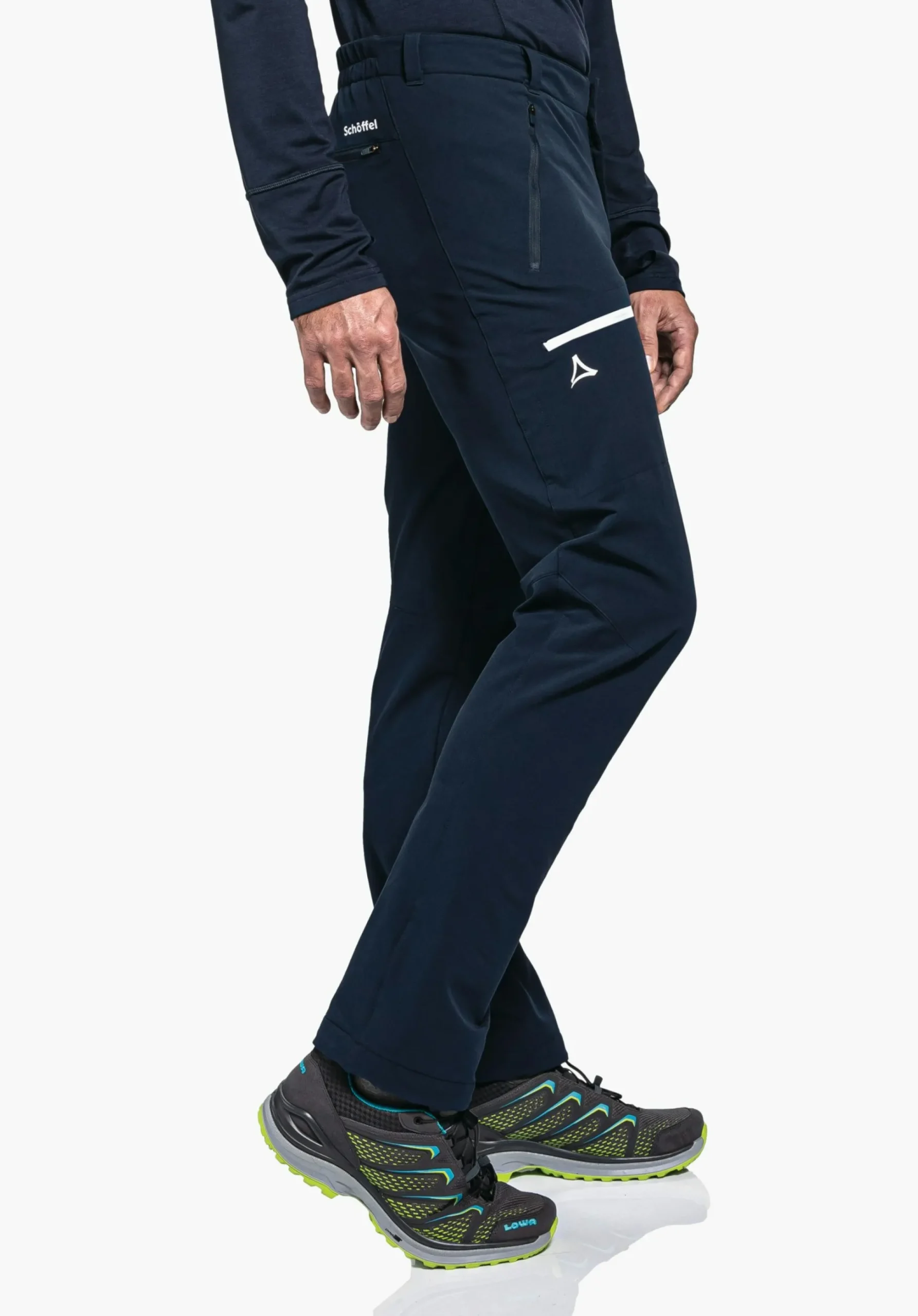 MEN SCHÖFFEL Trek & Hike|Pants Long<Warm & sporty hiking pants green