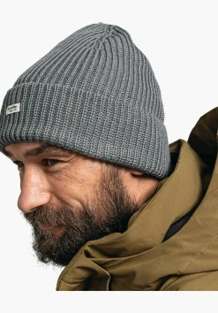 MEN SCHÖFFEL Travel/Leisure<Warm knitted hat with a fleece headband red