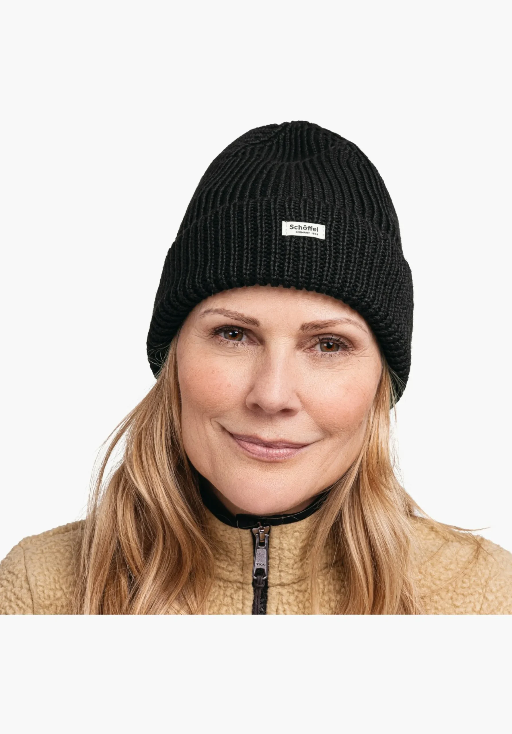 MEN SCHÖFFEL Travel/Leisure<Warm knitted hat with a fleece headband red