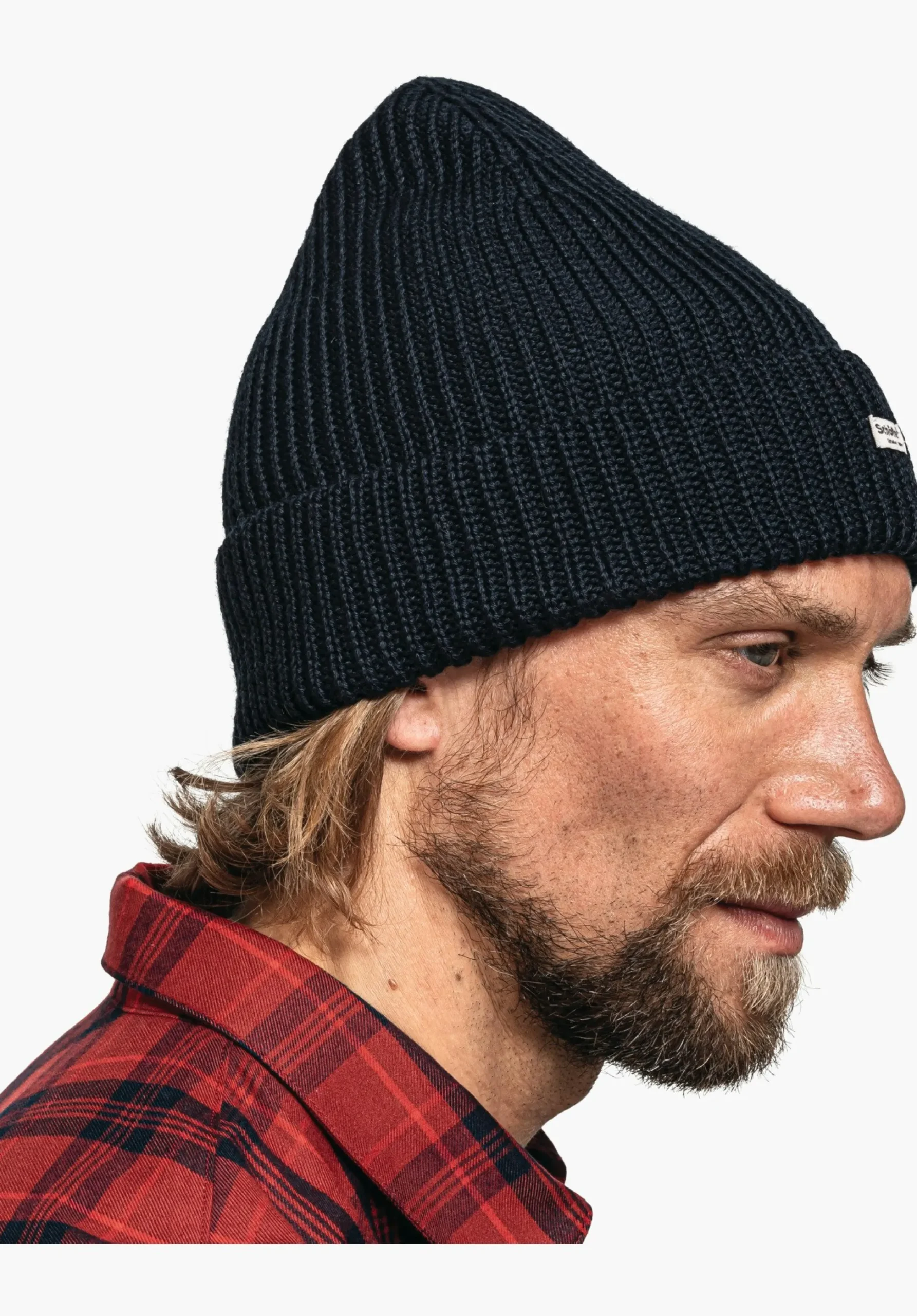 MEN SCHÖFFEL Travel/Leisure<Warm knitted hat with a fleece headband red