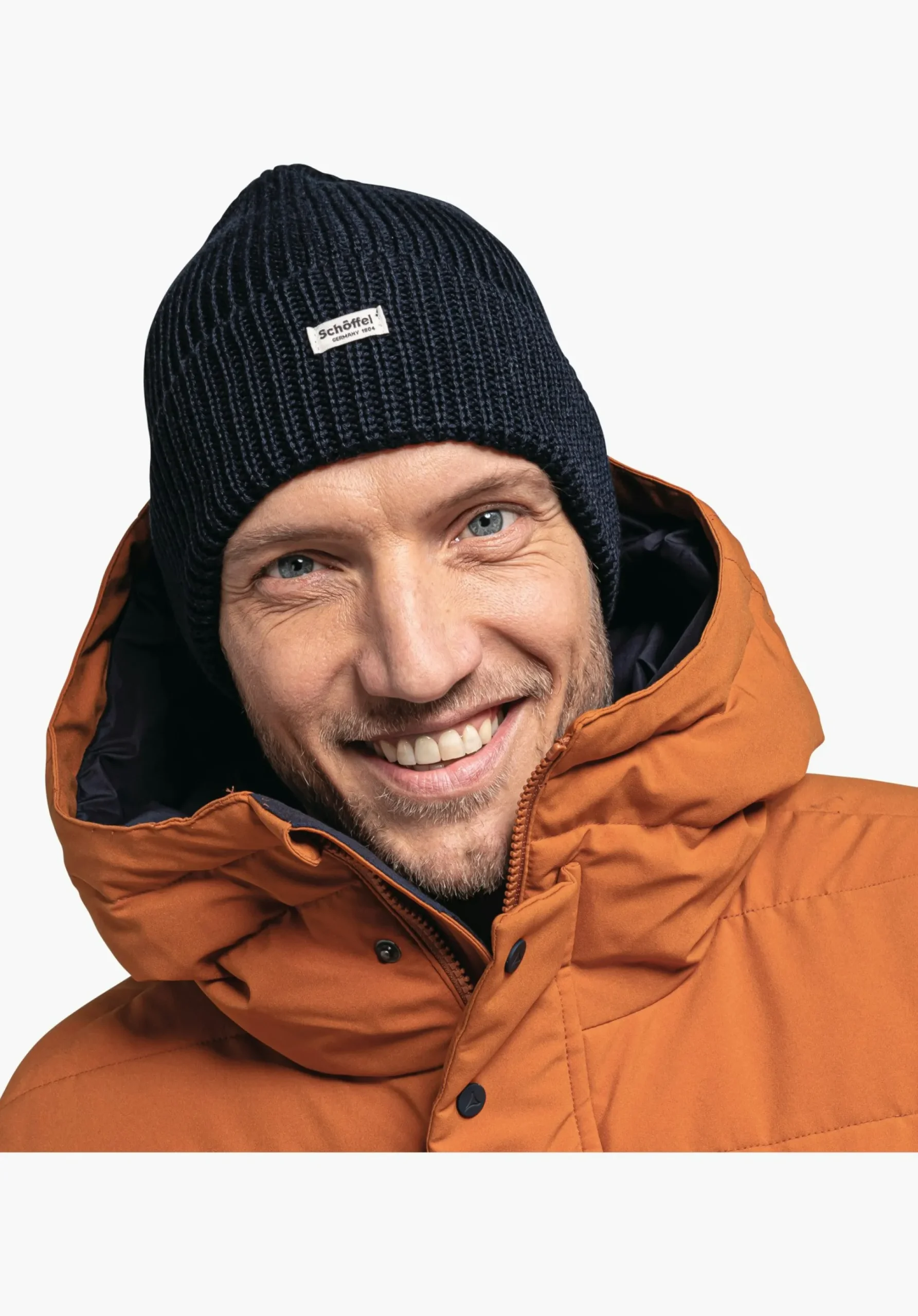 MEN SCHÖFFEL Travel/Leisure<Warm knitted hat with a fleece headband red