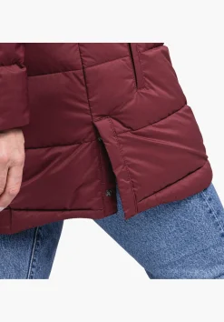WOMEN SCHÖFFEL Travel/Leisure|Parka / Coat<Warm parka with recycled padding red