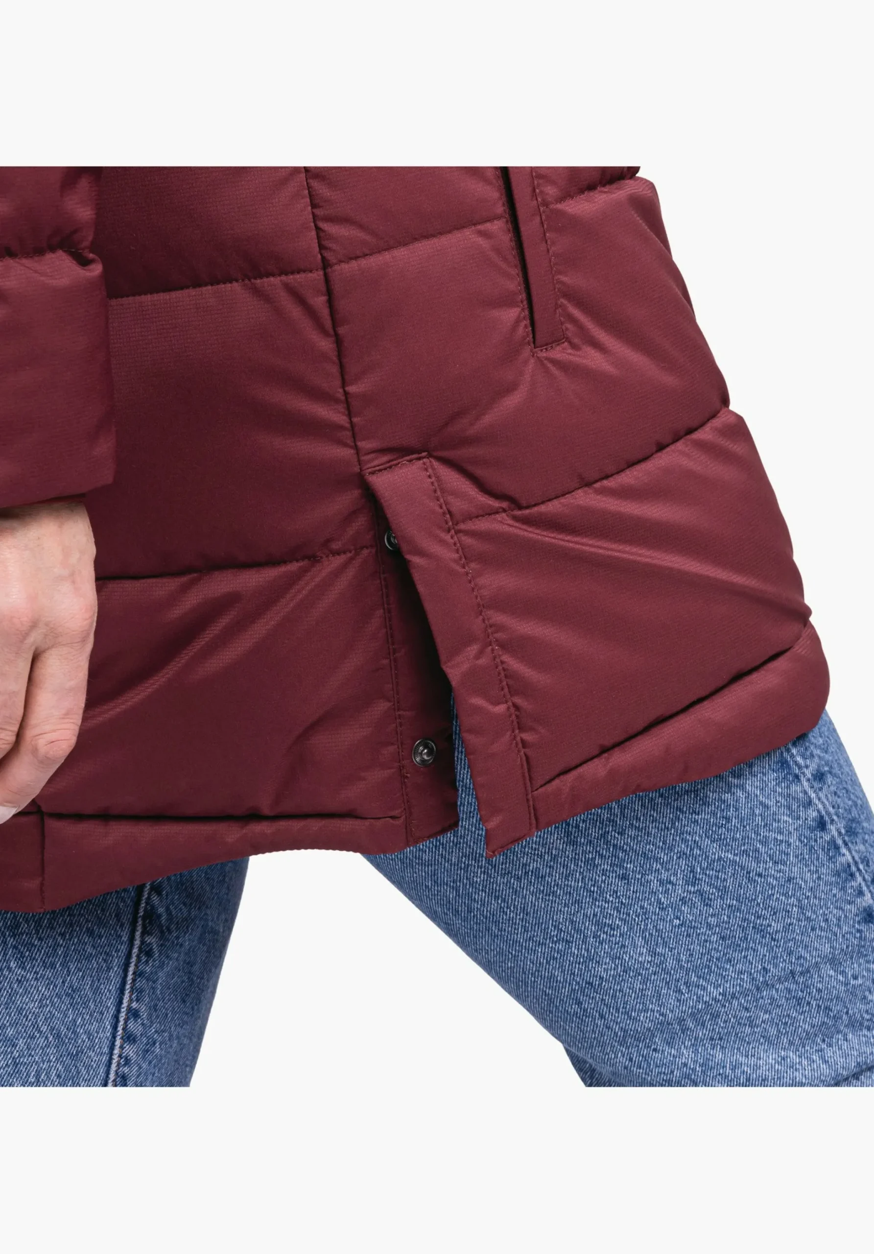WOMEN SCHÖFFEL Travel/Leisure|Parka / Coat<Warm parka with recycled padding red
