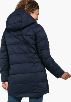 WOMEN SCHÖFFEL Travel/Leisure|Parka / Coat<Warm parka with recycled padding red