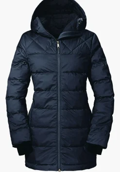 WOMEN SCHÖFFEL Travel/Leisure|Parka / Coat<Warm parka with recycled padding red