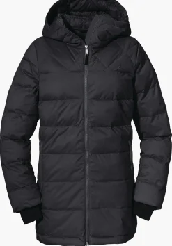 WOMEN SCHÖFFEL Travel/Leisure|Parka / Coat<Warm parka with recycled padding red
