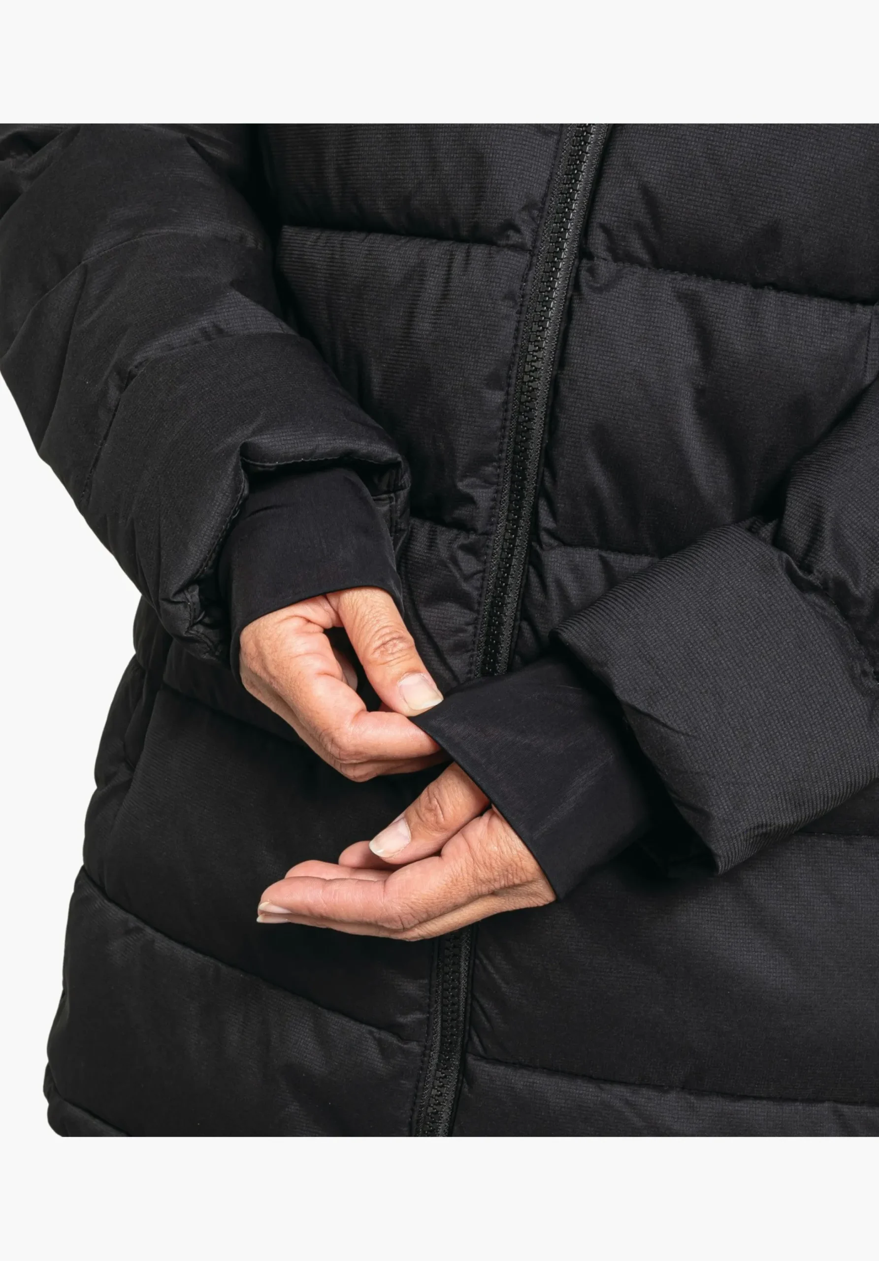 WOMEN SCHÖFFEL Travel/Leisure|Parka / Coat<Warm parka with recycled padding red