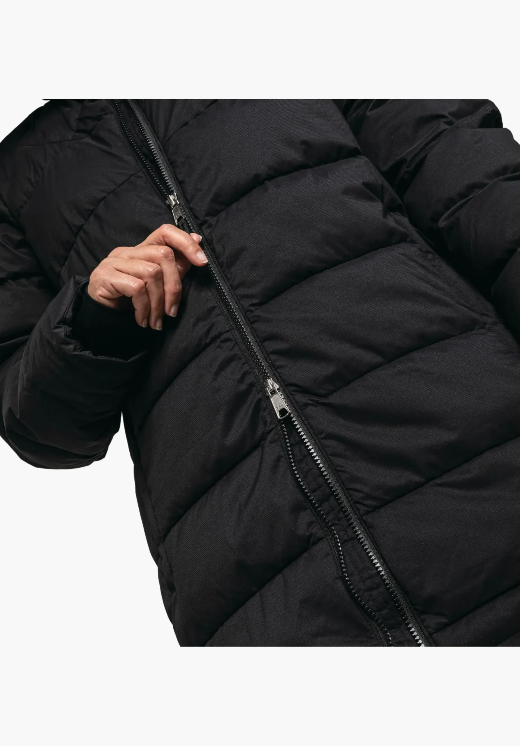 WOMEN SCHÖFFEL Travel/Leisure|Parka / Coat<Warm parka with recycled padding red