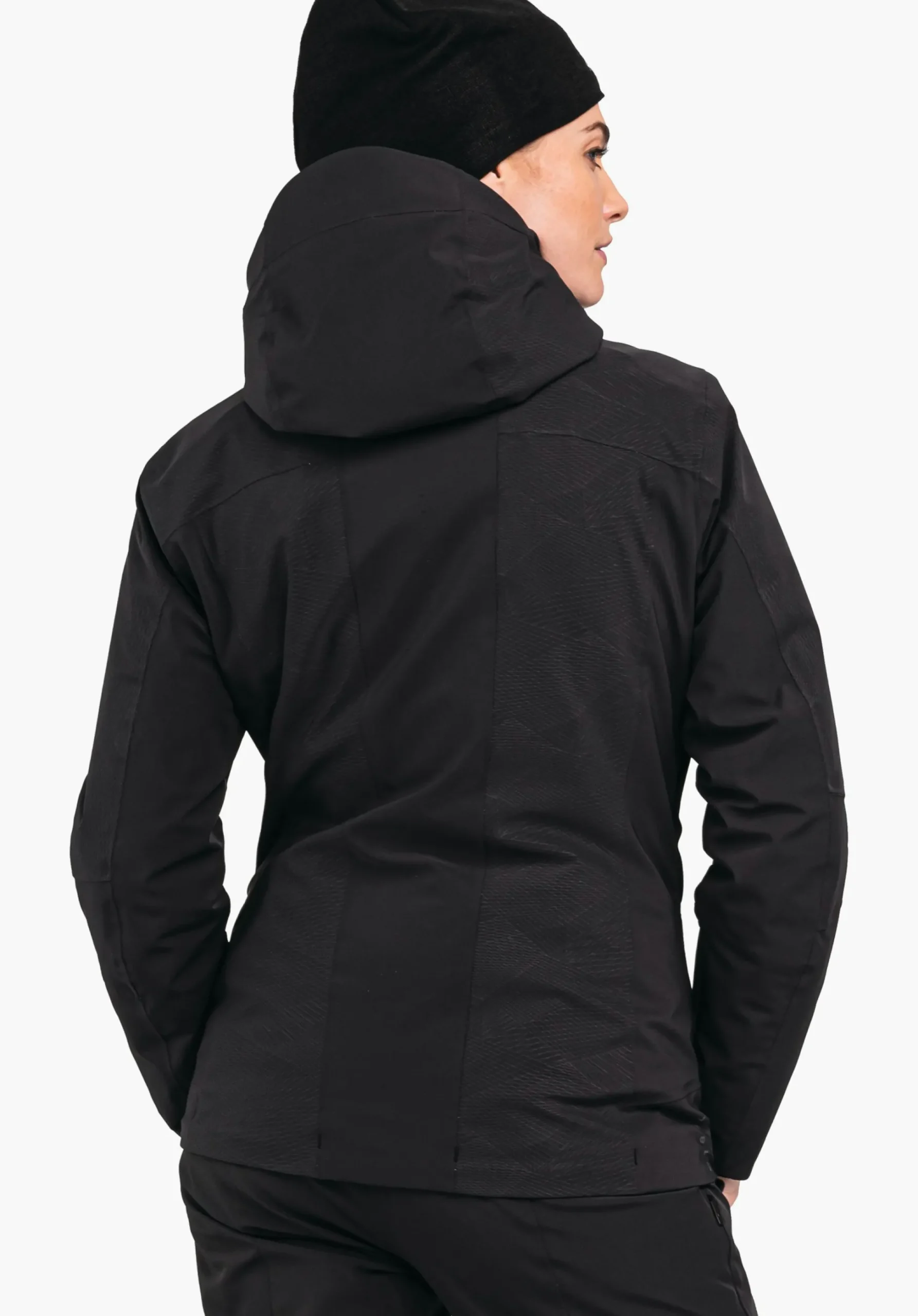 WOMEN SCHÖFFEL Skiing<Warm ski jacket with down covering the whole area beige