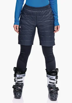 WOMEN SCHÖFFEL Ski Tour|Mountaineering|Pants Short<Warming and elastic insulation shorts red