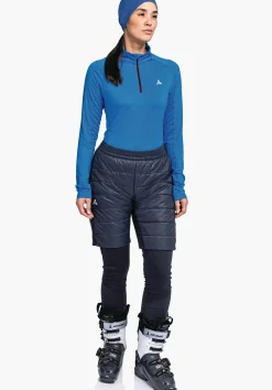 WOMEN SCHÖFFEL Ski Tour|Mountaineering|Pants Short<Warming and elastic insulation shorts red