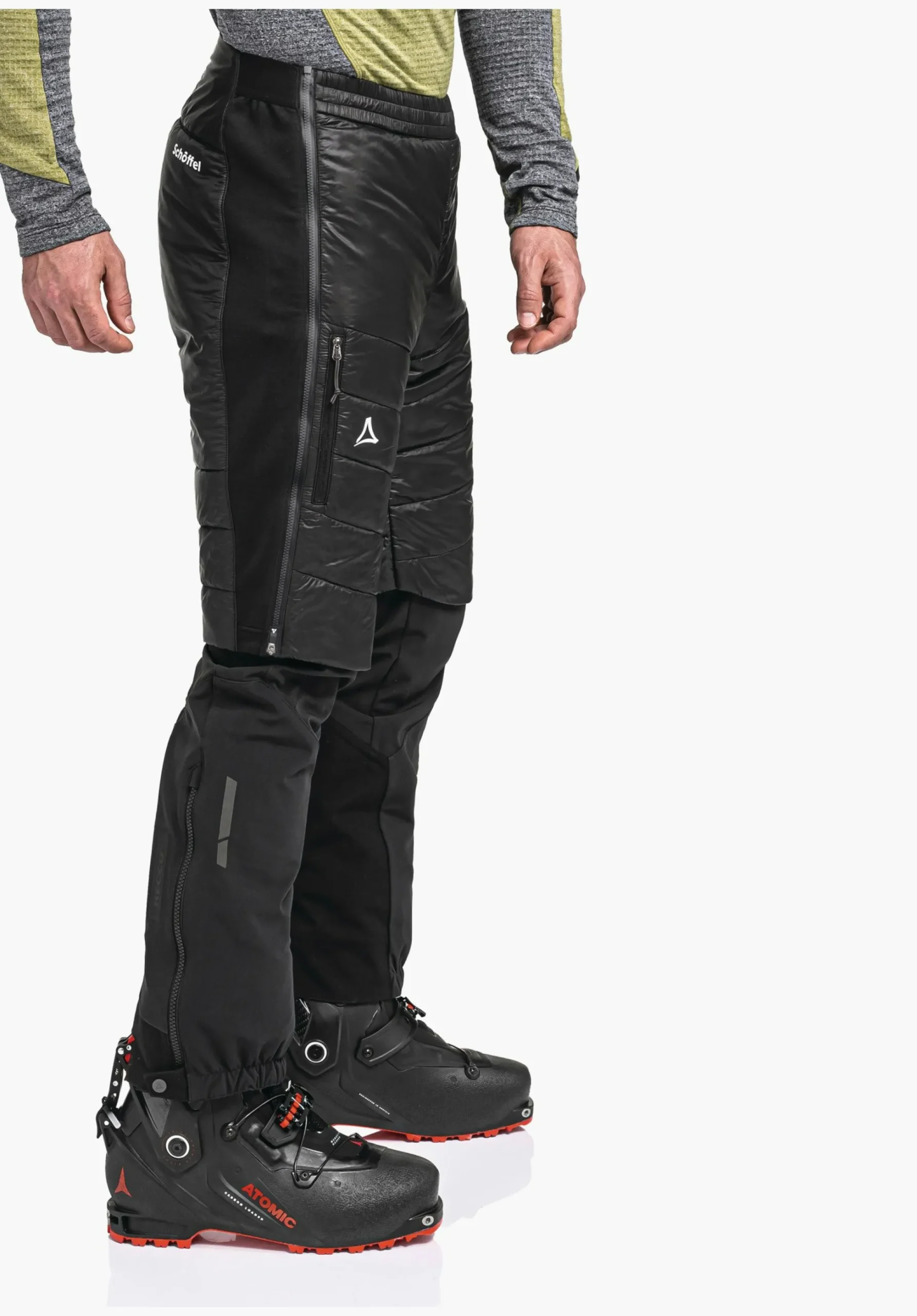 MEN SCHÖFFEL Ski Tour|Mountaineering|Pants Short<Warming and elastic insulation shorts green