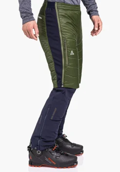 MEN SCHÖFFEL Ski Tour|Mountaineering|Pants Short<Warming and elastic insulation shorts green