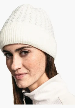 MEN SCHÖFFEL Travel/Leisure<Warming knitted hat weiß