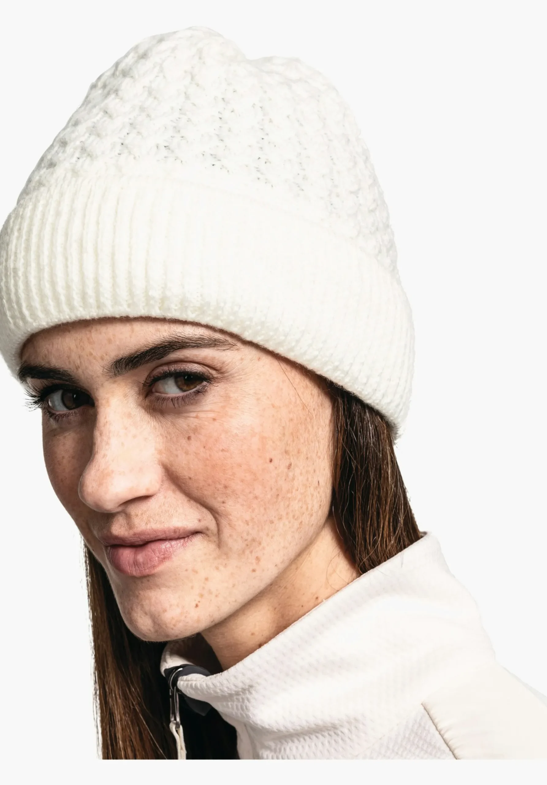 MEN SCHÖFFEL Travel/Leisure<Warming knitted hat white
