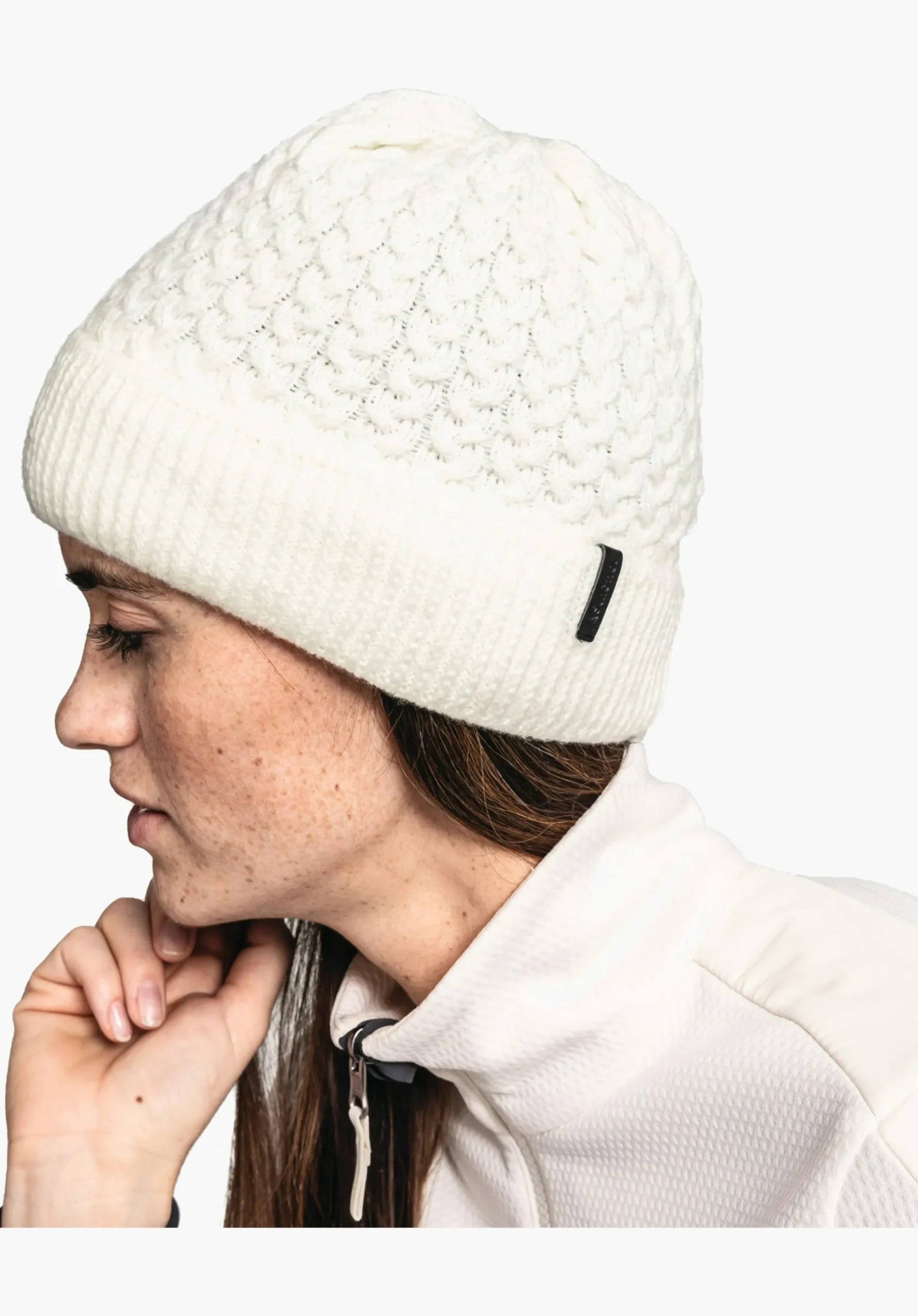 MEN SCHÖFFEL Travel/Leisure<Warming knitted hat white