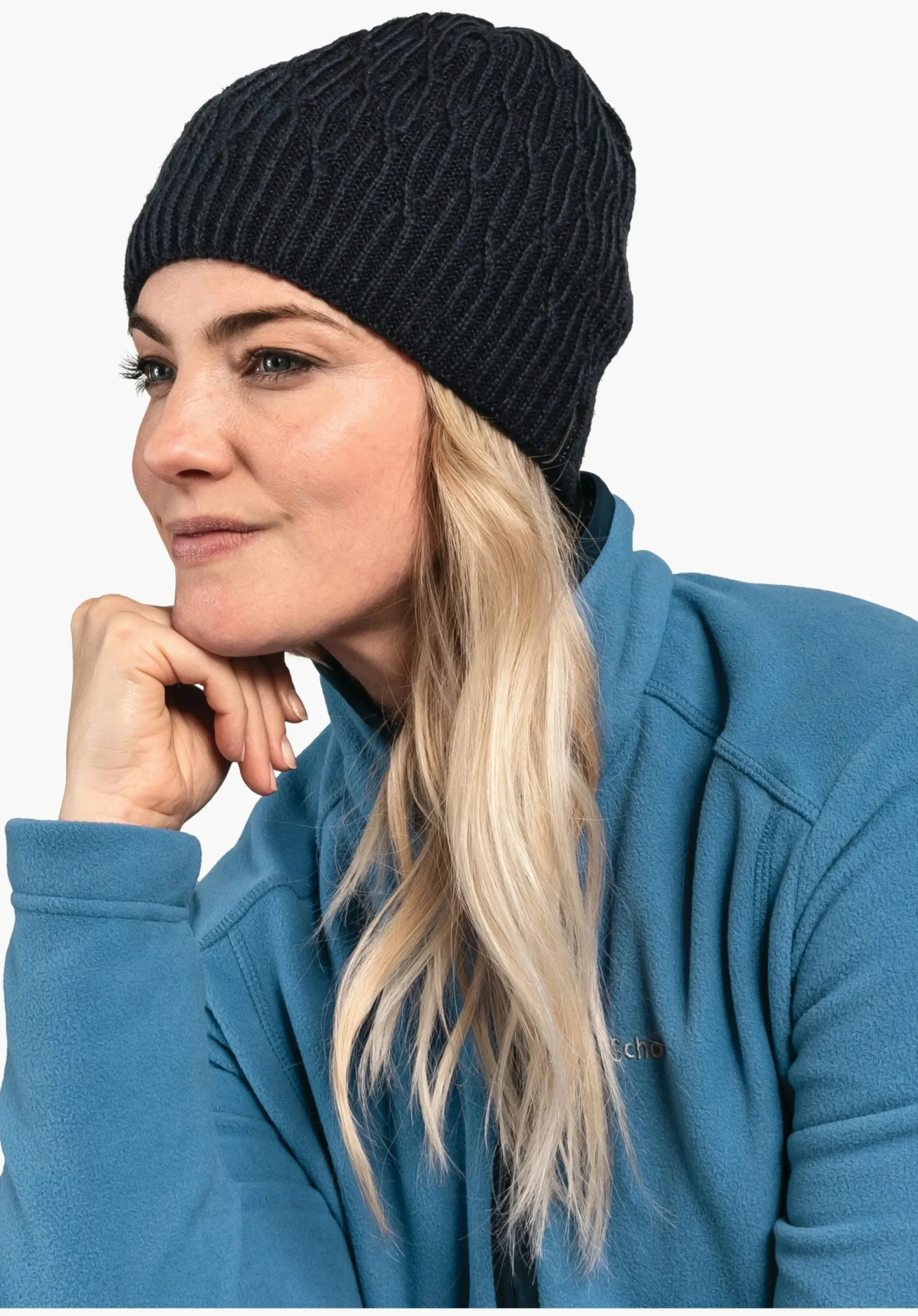 MEN|WOMEN SCHÖFFEL Trek & Hike<Warming knitted hat for hiking weiß