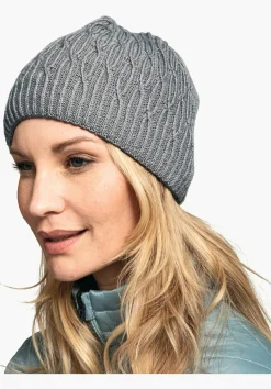 MEN|WOMEN SCHÖFFEL Trek & Hike<Warming knitted hat for hiking white