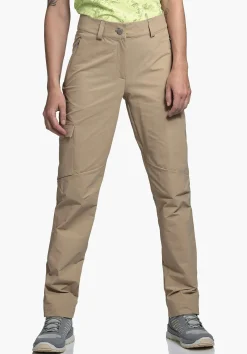 WOMEN SCHÖFFEL Pants Long<Water repellent hiking pants rot