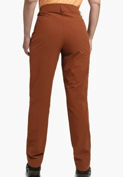 WOMEN SCHÖFFEL Pants Long<Water repellent hiking pants rot