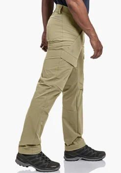 MEN SCHÖFFEL Pants Long<Water repellent hiking pants grün