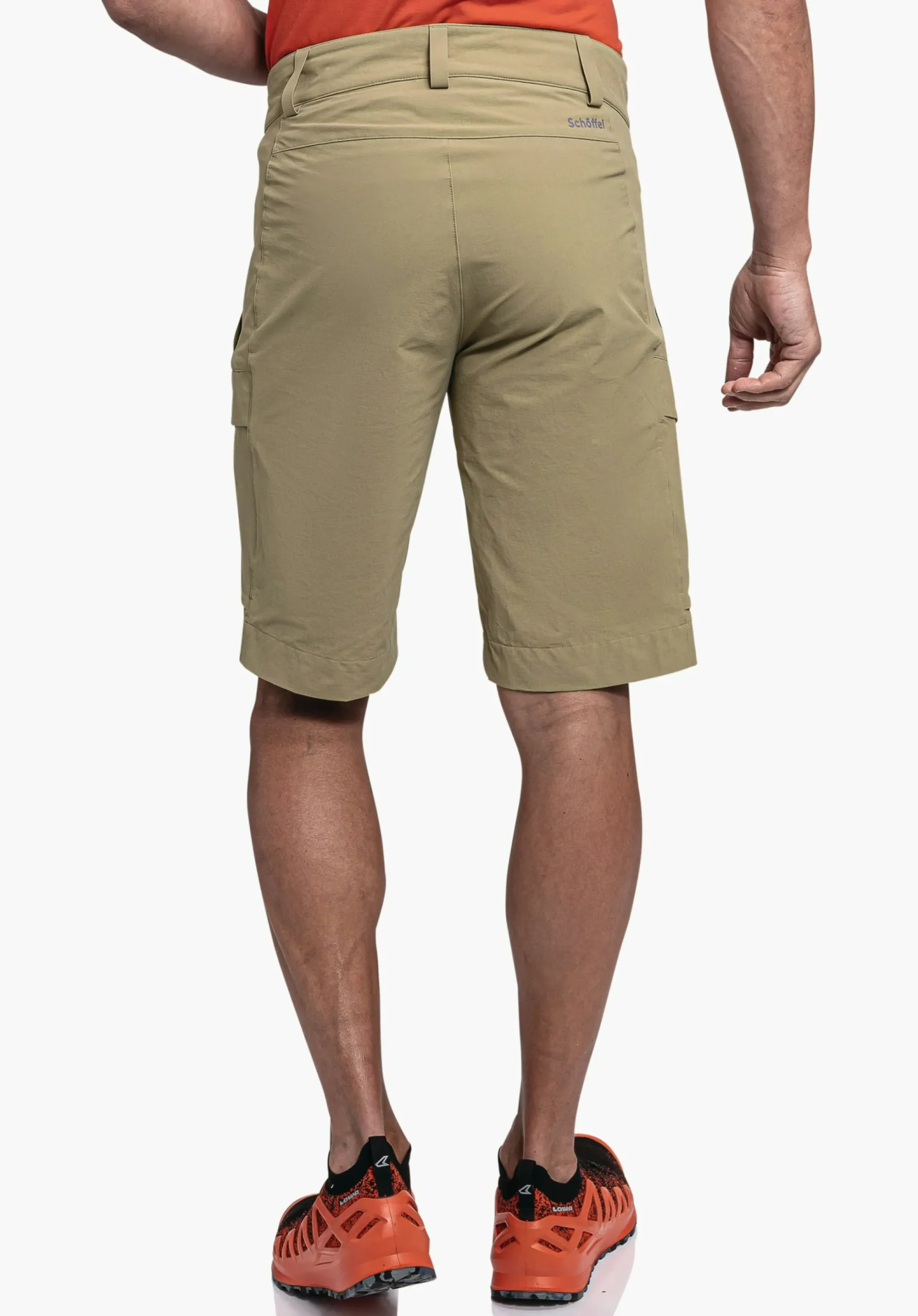 MEN SCHÖFFEL Pants Short<Water repellent hiking shorts grün