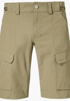 MEN SCHÖFFEL Pants Short<Water repellent hiking shorts grün