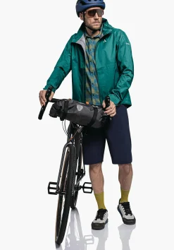 MEN SCHÖFFEL Bike<Waterproof & breathable bike jacket orange