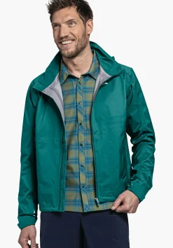 MEN SCHÖFFEL Bike<Waterproof & breathable bike jacket orange