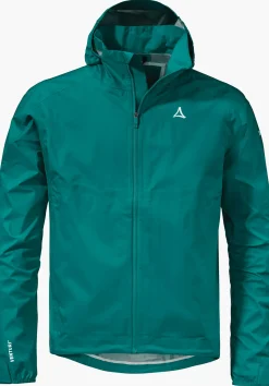 MEN SCHÖFFEL Bike<Waterproof & breathable bike jacket orange