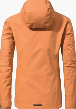 WOMEN SCHÖFFEL Bike<Waterproof & breathable bike jacket orange