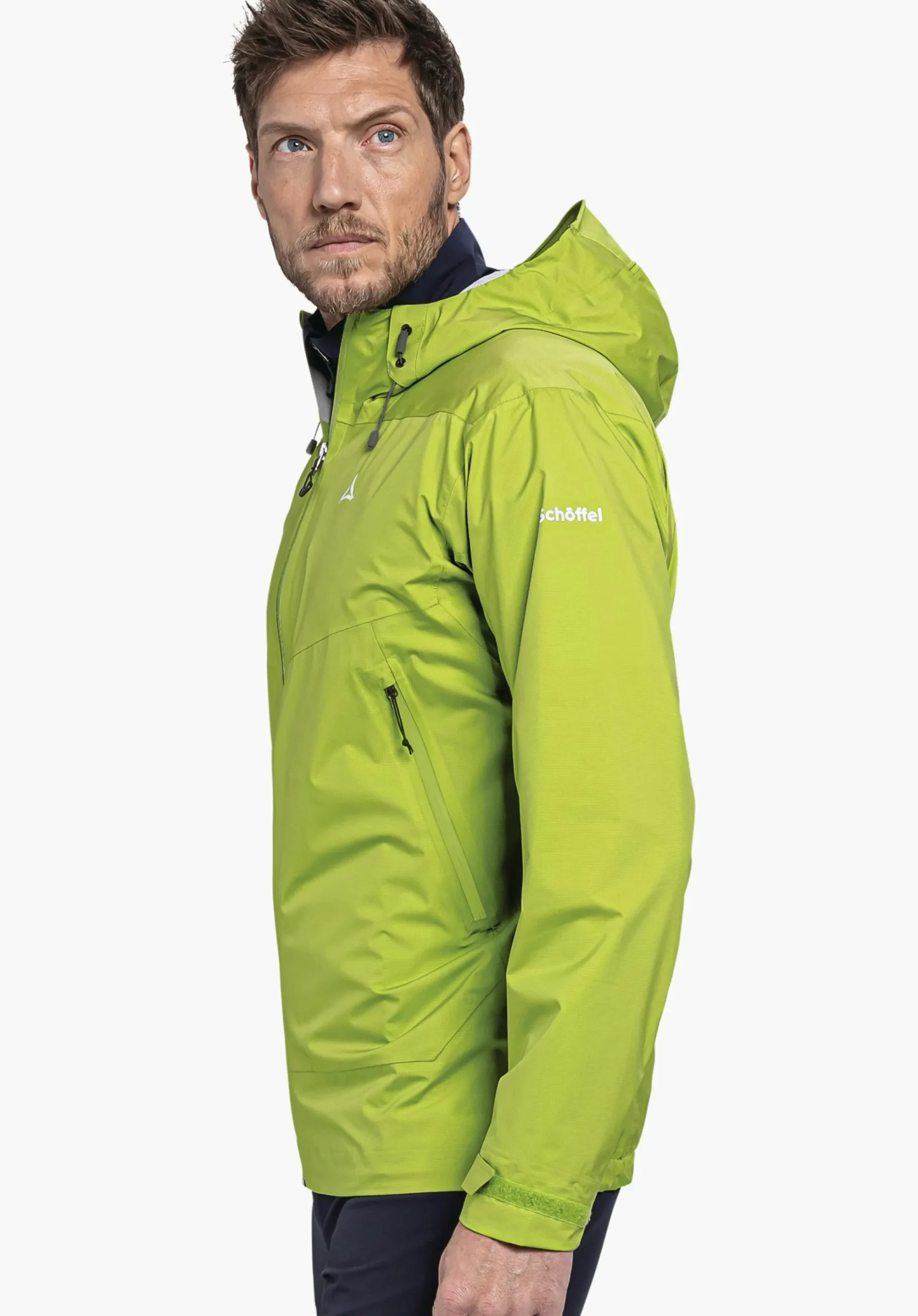 MEN SCHÖFFEL Outdoor Jackets<Waterproof and breathable hiking jacket grün