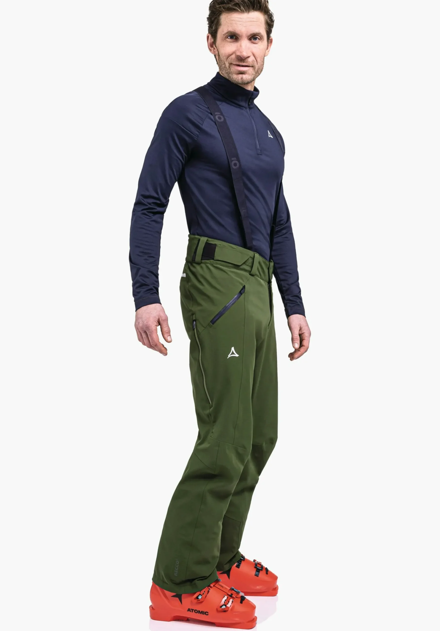 MEN SCHÖFFEL Skiing<Waterproof and breathable ski pants green