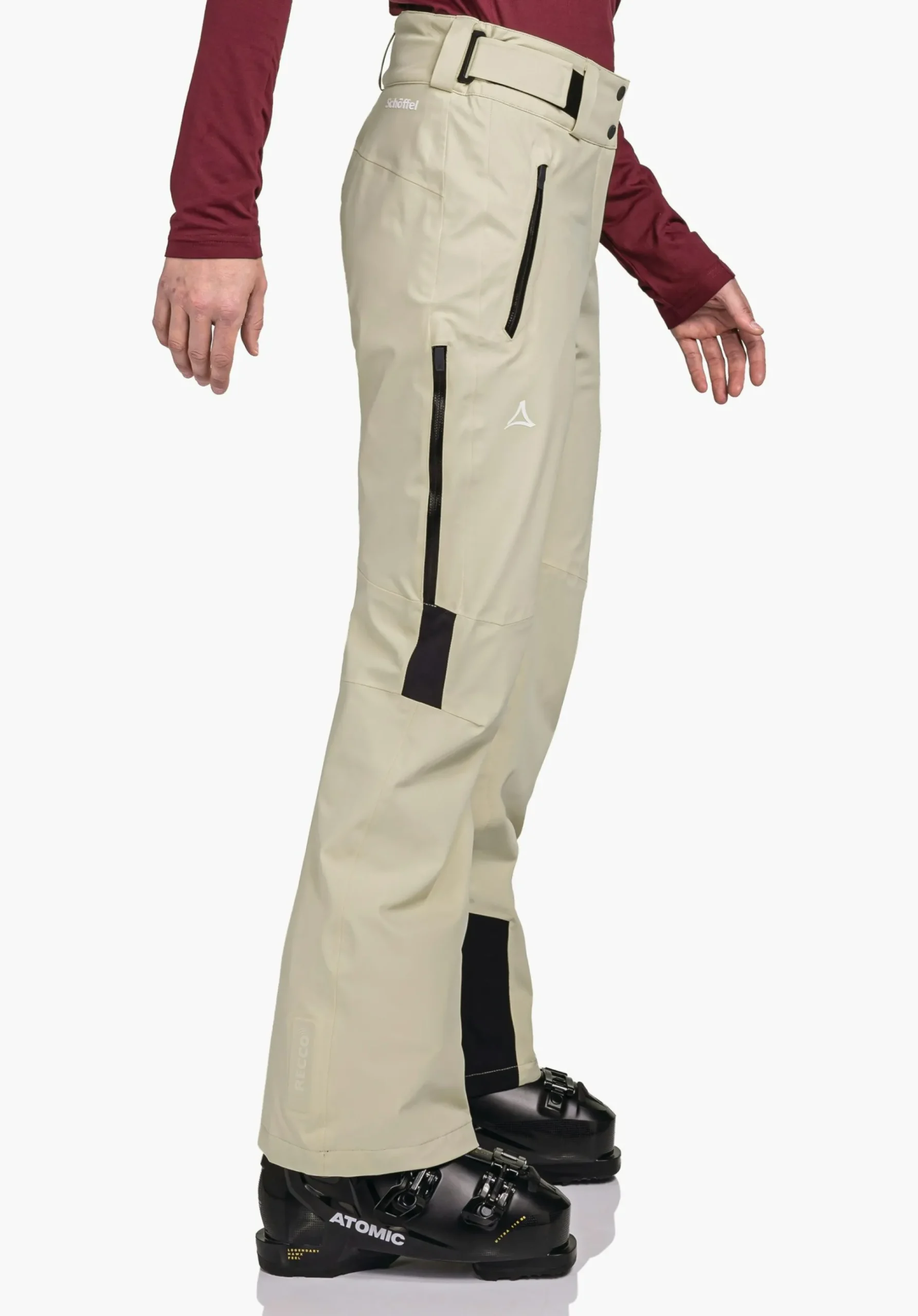WOMEN SCHÖFFEL Skiing<Waterproof and breathable ski pants red