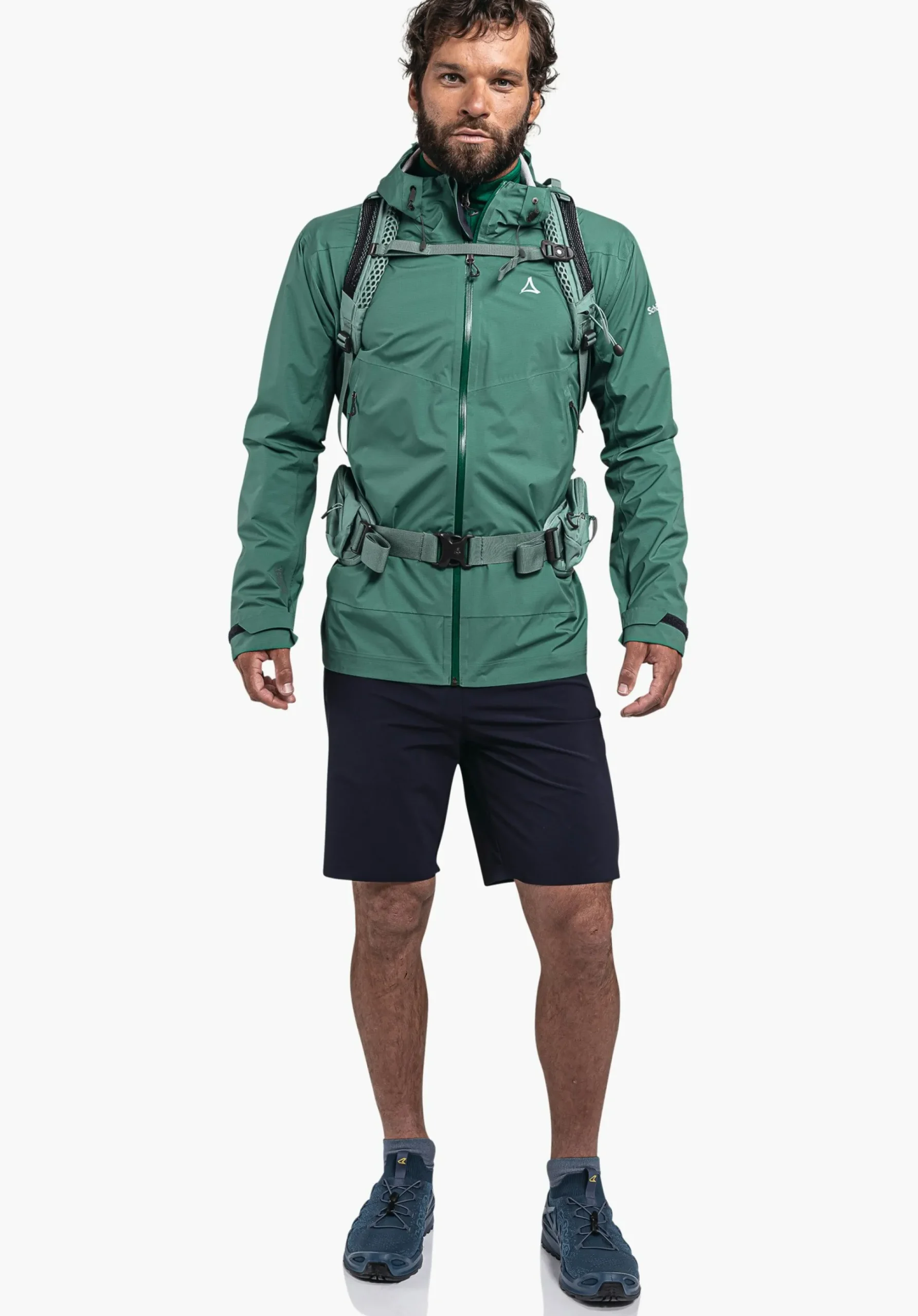 MEN SCHÖFFEL Outdoor Jackets<Waterproof and breathable hiking jacket grün