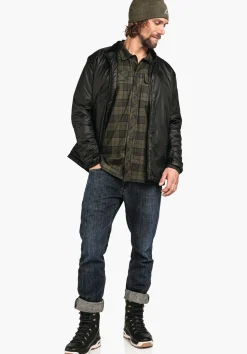 MEN SCHÖFFEL Travel/Leisure|Double Jackets<Waterproof and fashionable 3in1 parka green