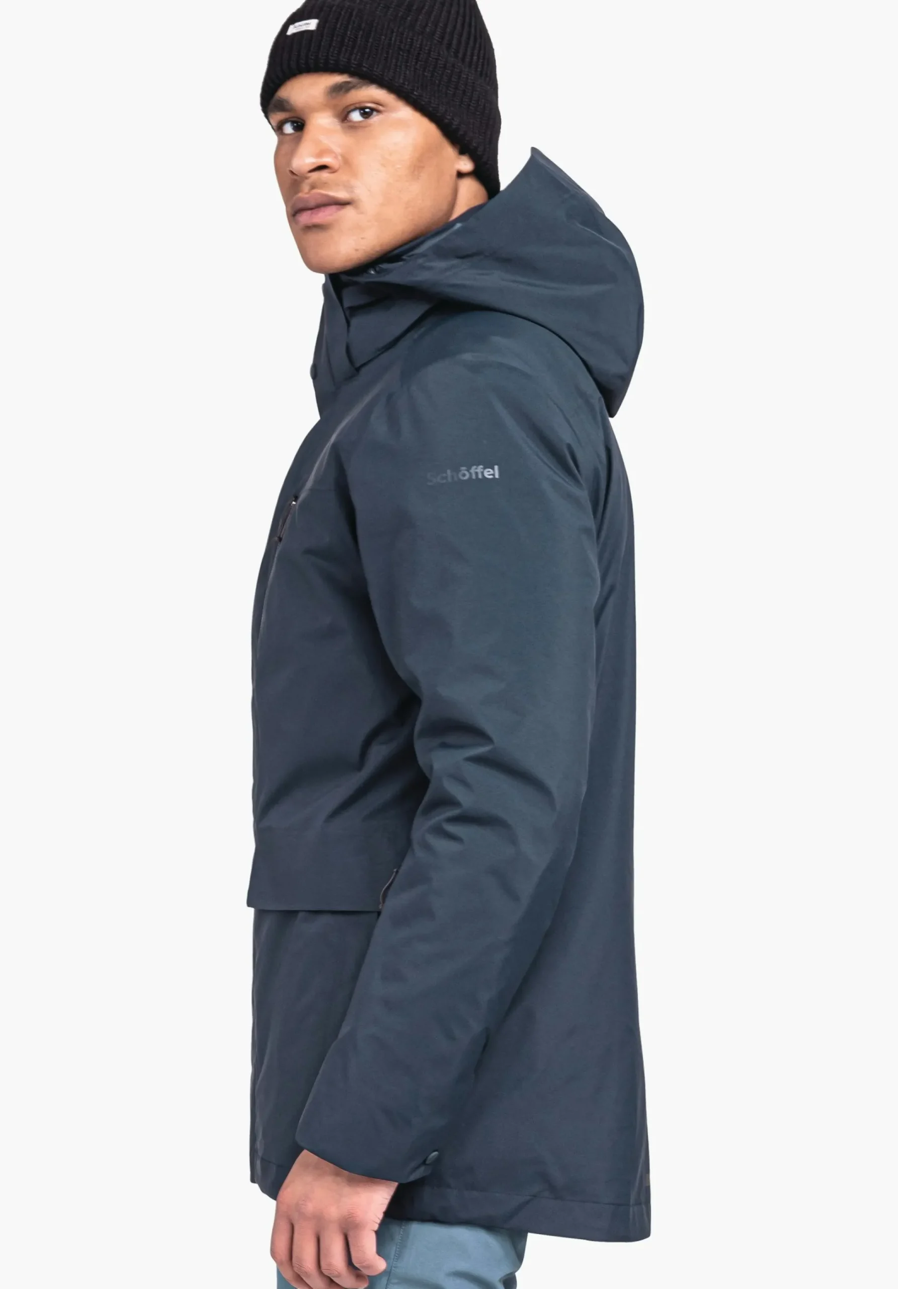 MEN SCHÖFFEL Travel/Leisure|Double Jackets<Waterproof and fashionable 3in1 parka green