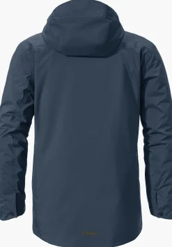 MEN SCHÖFFEL Travel/Leisure|Double Jackets<Waterproof and fashionable 3in1 parka green