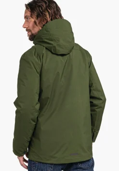 MEN SCHÖFFEL Travel/Leisure|Double Jackets<Waterproof and fashionable 3in1 parka green