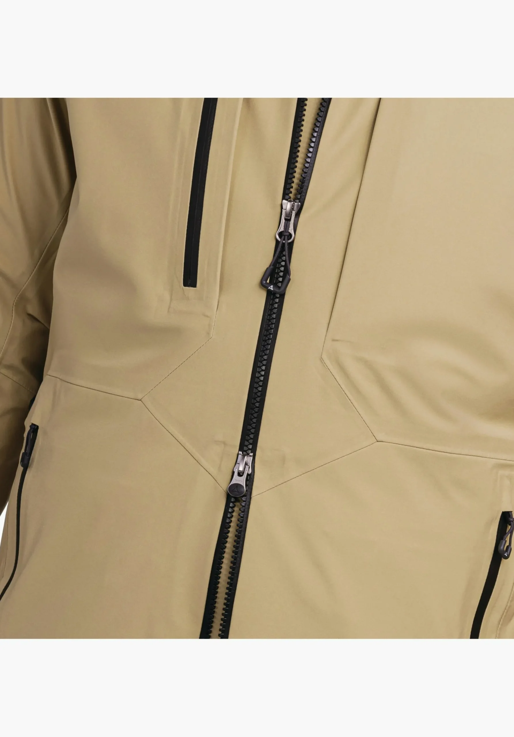 MEN SCHÖFFEL Ski Tour|Mountaineering|Outdoor Jackets<Waterproof freeride ski jacket beige