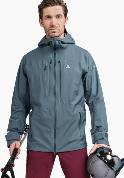 MEN SCHÖFFEL Ski Tour|Mountaineering|Outdoor Jackets<Waterproof freeride ski jacket beige
