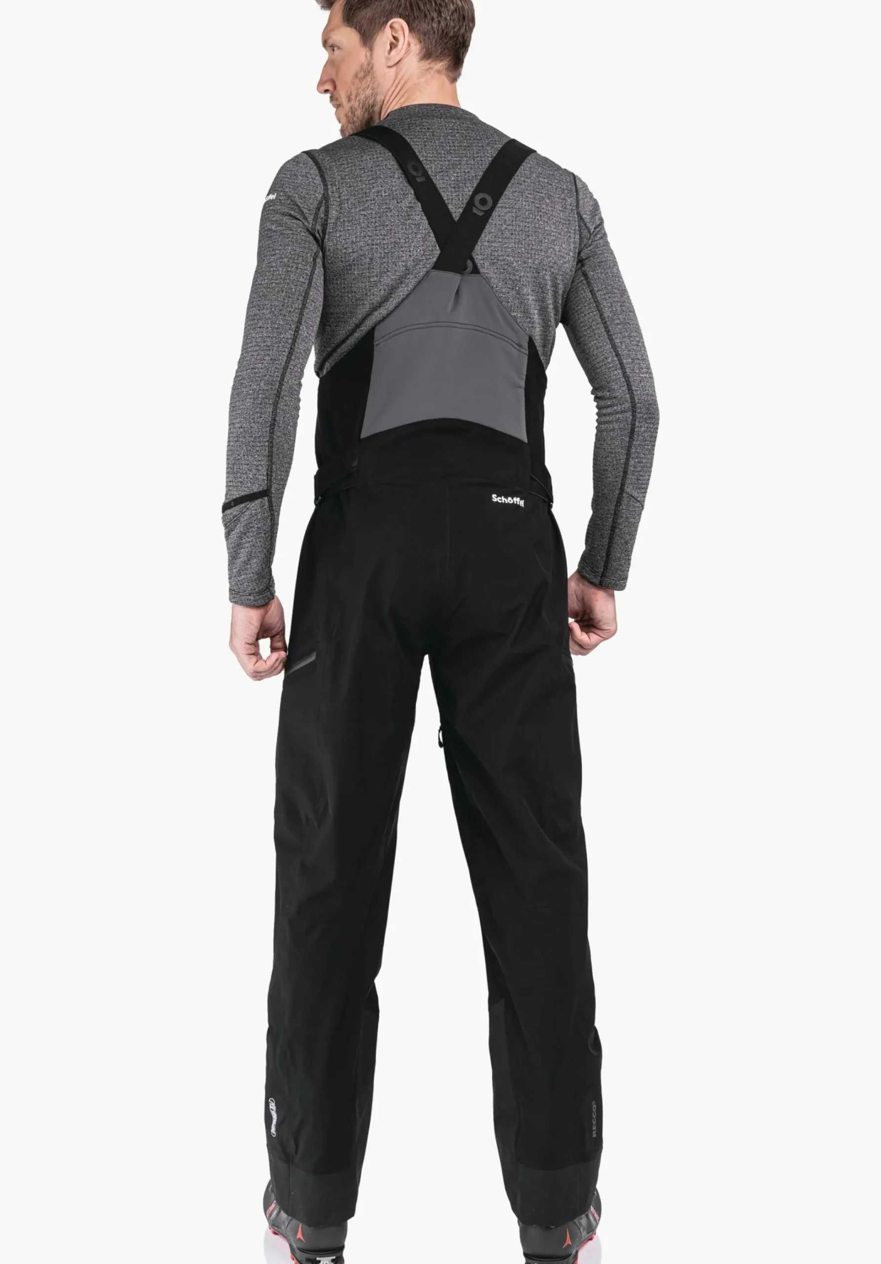 MEN SCHÖFFEL Ski Tour|Mountaineering|Pants Long<Waterproof freeride ski pants black