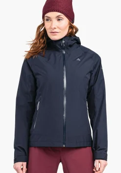 WOMEN SCHÖFFEL Trek & Hike|Outdoor Jackets<Waterproof hiking jacket for mountain fun blue