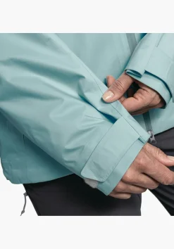 WOMEN SCHÖFFEL Outdoor Jackets<Waterproof jacket for hiking blau