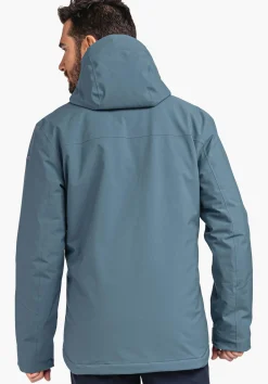 MEN SCHÖFFEL Trek & Hike|Parka / Coat|Outdoor Jackets<Waterproof jacket with padding inside orange