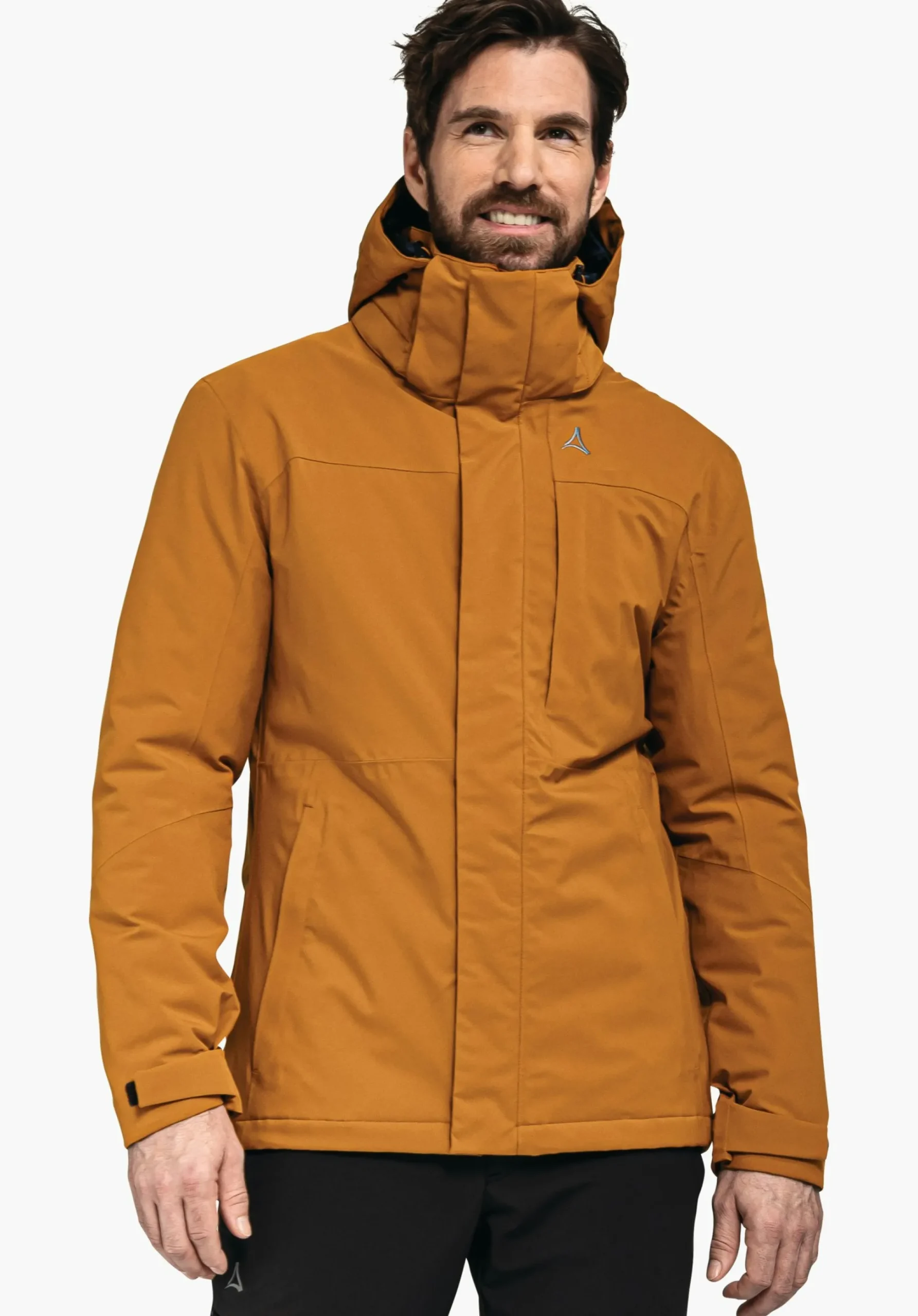 MEN SCHÖFFEL Trek & Hike|Parka / Coat|Outdoor Jackets<Waterproof jacket with padding inside orange