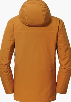 MEN SCHÖFFEL Trek & Hike|Parka / Coat|Outdoor Jackets<Waterproof jacket with padding inside orange