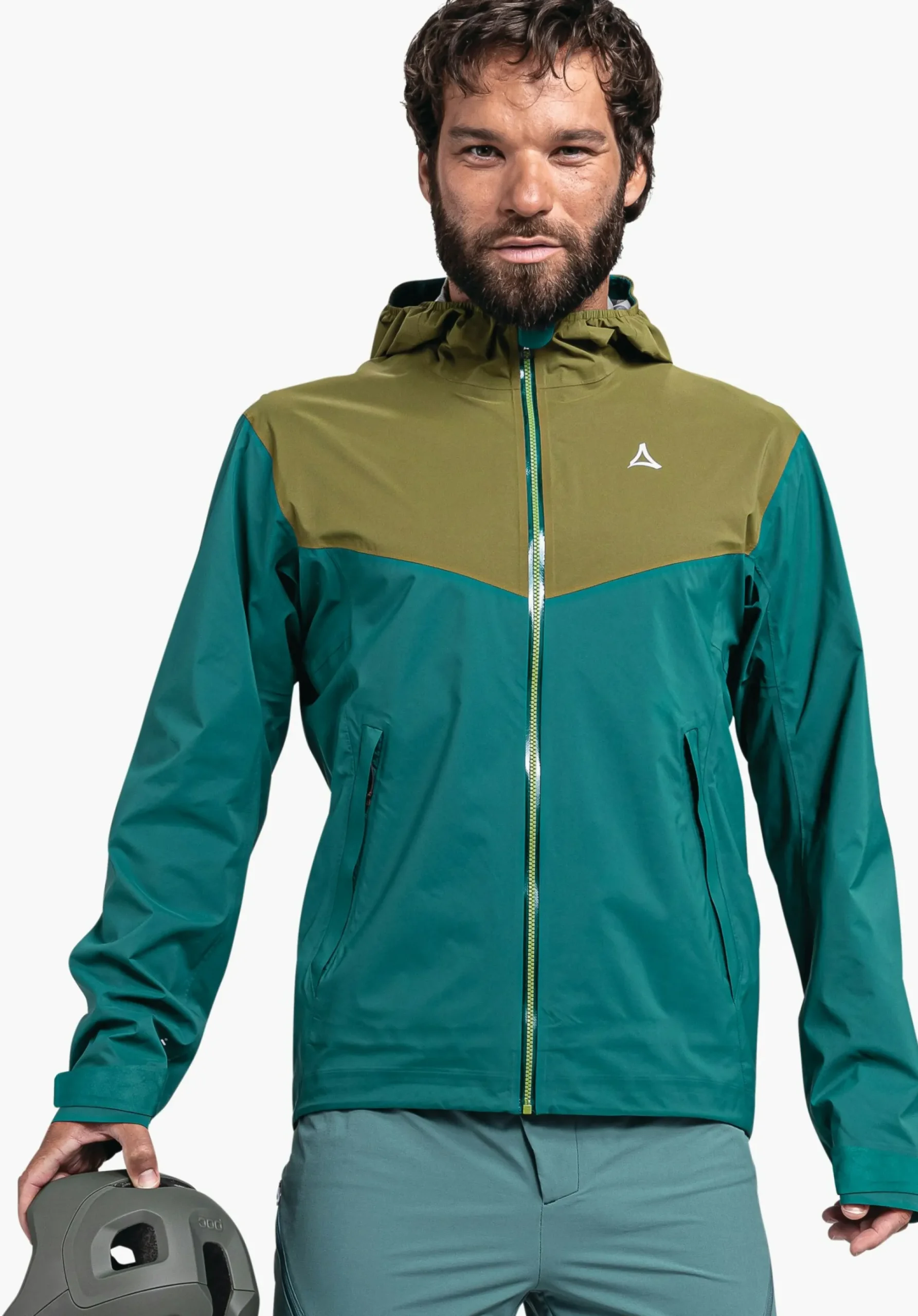 MEN SCHÖFFEL Bike<Waterproof mountain bike jacket orange